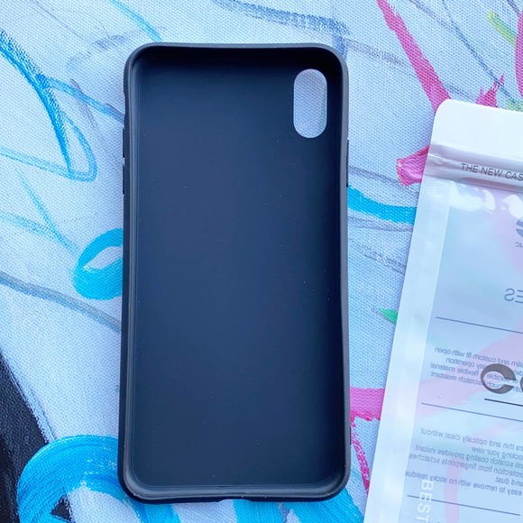 iPhone XS Max Colorful Stripe Metallic Glossy Cover - Picture 8 of 8